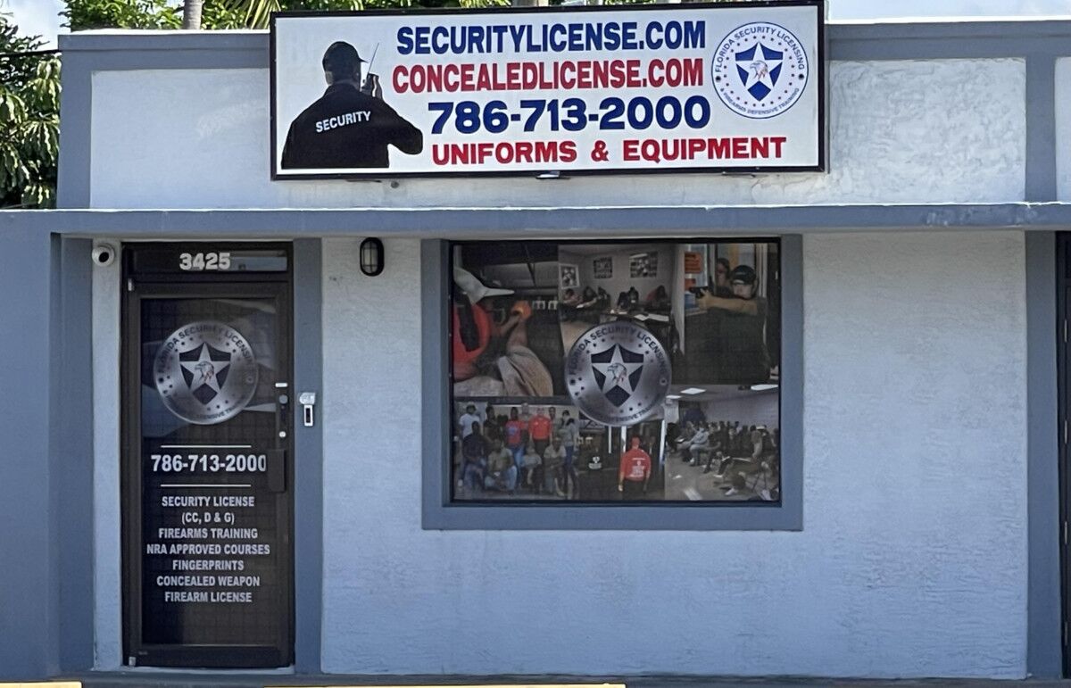 security Officer G License suspended